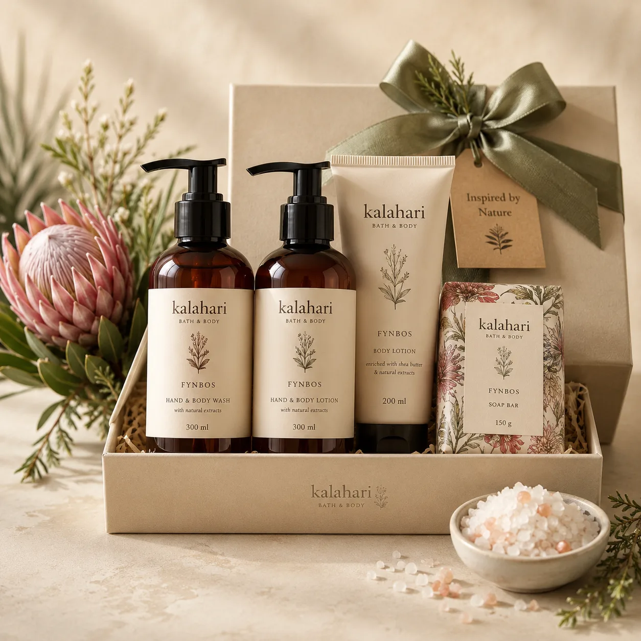Retail bath and body range